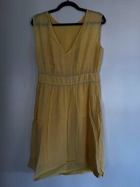 Mint & Berry Yellow Summer Dress